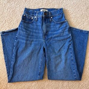 Perfect Vintage Wide-Leg Crop Jean